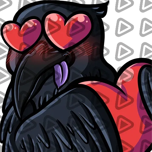 Crow - LOVE - Emote