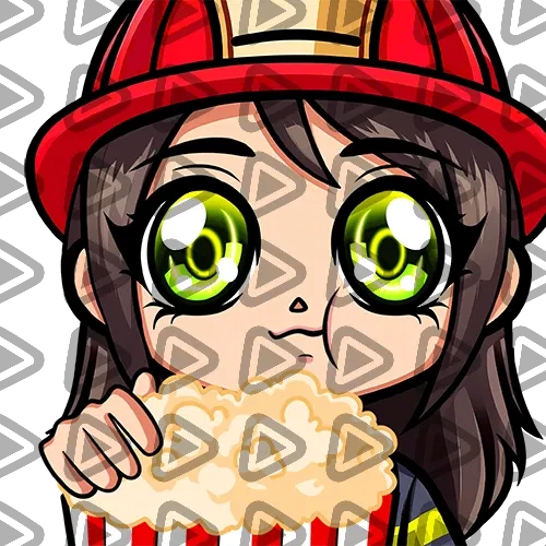 Firefighter Female - POPCORN - Emote