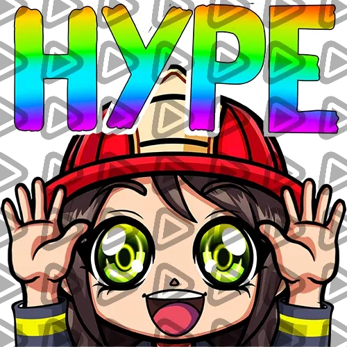 Firefighter Female - HYPE - Emote