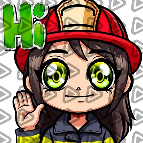 Firefighter Female - HI - Emote