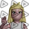 Girl Blonde - HI - Emote