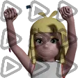Girl Blonde - HYPE - Emote