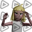 Girl Blonde - LOL - Emote
