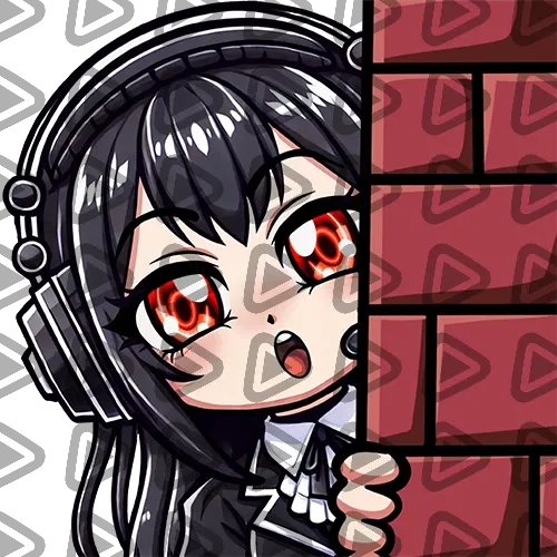 Gothic Girl - HIDE - Emote