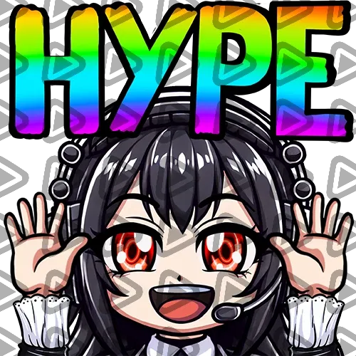 Gothic Girl - HYPE - Emote