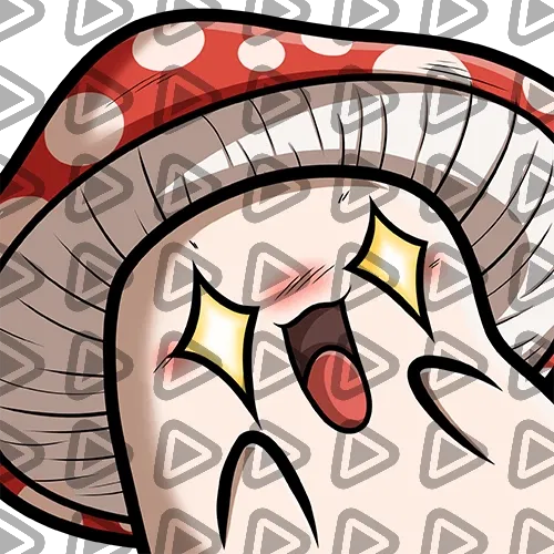 Mushroom Red - HYPE - Emote