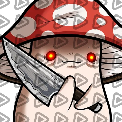 Mushroom Red - RIP - Emote