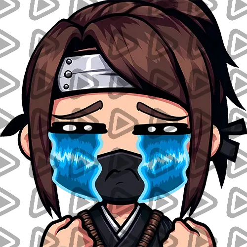 Ninja Chibi - CRY - Emote