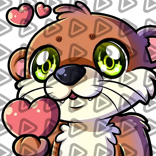 Otter - LOVE - Emote