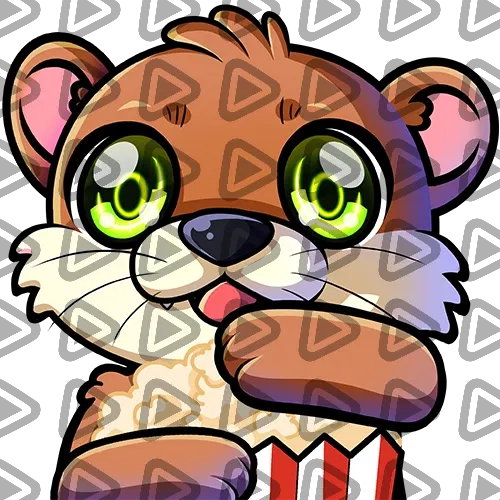 Otter - POPCORN - Emote