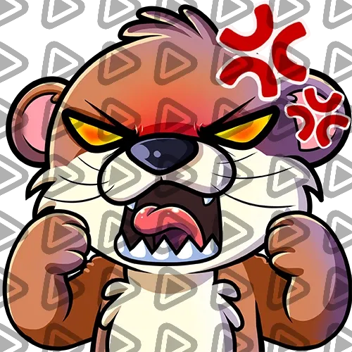 Otter - RAGE - Emote