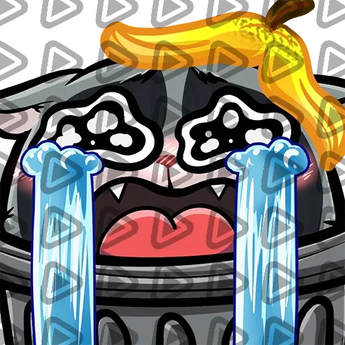 Raccoon - Grey - CRY - Emote