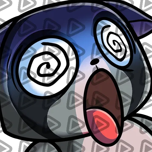 Raccoon - Grey - RIP - Emote