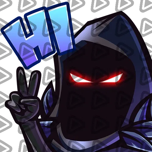 Raven Black - HI - Emote