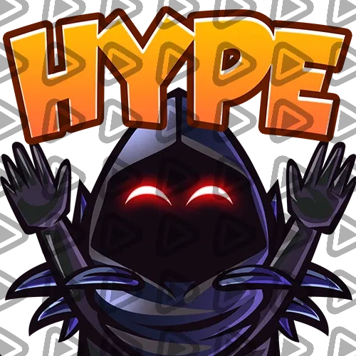 Raven Black - HYPE - Emote