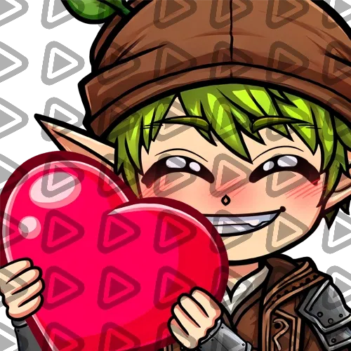 RPG Elf Male - LOVE - Emote