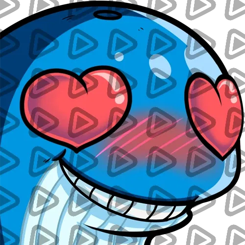 Whale Blue - LOVE - Emote