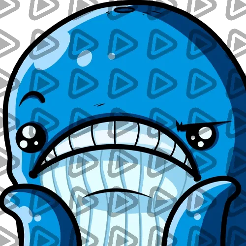 Whale Blue - WTF - Emote