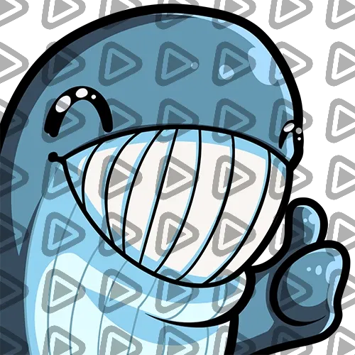 Whale Grey - GG - Emote