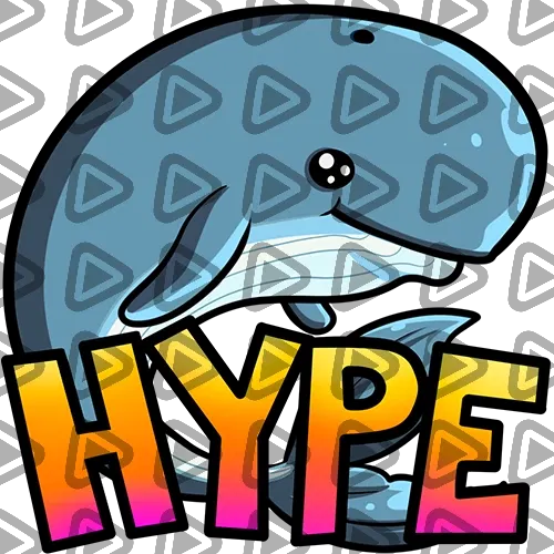 Whale Grey - HYPE - Emote