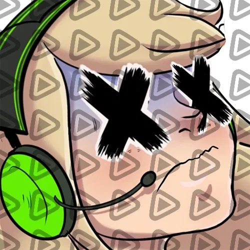 Streamer Female Blonde - RIP - Emote