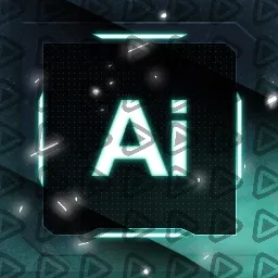 Unique Turquoise - Streamdeck Icon (Adobe Illustrator)