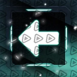 Unique Turquoise - Streamdeck Icon (Arrow Left)