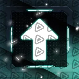 Unique Turquoise - Streamdeck Icon (Arrow Top)
