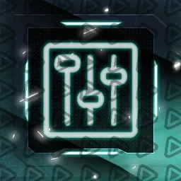 Unique Turquoise - Streamdeck Icon (Audio Mixer Off)