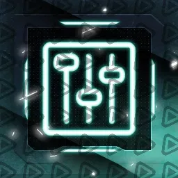 Unique Turquoise - Streamdeck Icon (Audio Mixer On)