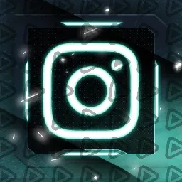 Unique Turquoise - Streamdeck Icon (Instagram)