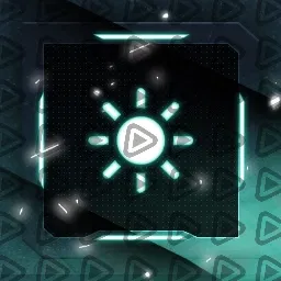 Unique Turquoise - Streamdeck Icon (Light Brightness Down)