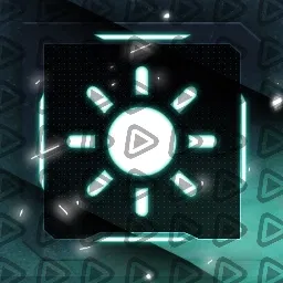 Unique Turquoise - Streamdeck Icon (Light Brightness Up)