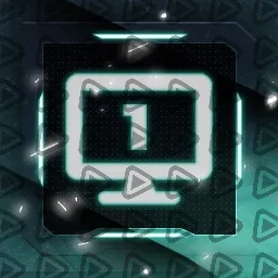 Unique Turquoise - Streamdeck Icon (Scene 1 Off)