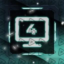 Unique Turquoise - Streamdeck Icon (Scene 4 Off)