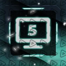 Unique Turquoise - Streamdeck Icon (Scene 5 Off)