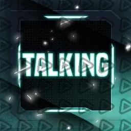 Unique Turquoise - Streamdeck Icon (Talking)