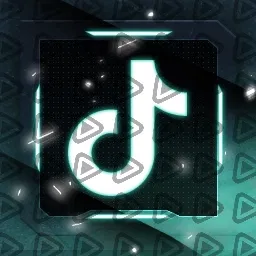 Unique Turquoise - Streamdeck Icon (TikTok)
