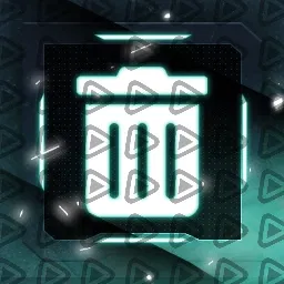 Unique Turquoise - Streamdeck Icon (Trash)