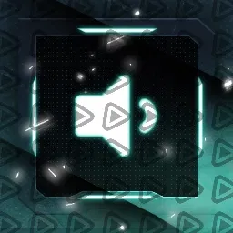 Unique Turquoise - Streamdeck Icon (Volume Down)