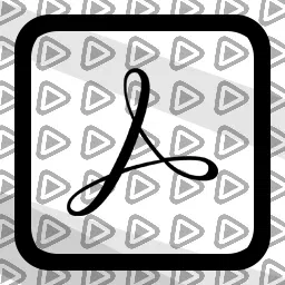 BlackWhite - Streamdeck Icon (Adobe Acrobat)