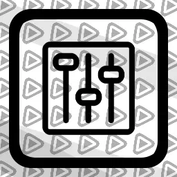 BlackWhite - Streamdeck Icon (Audio Mixer On)