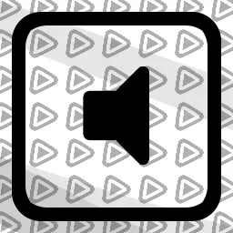 BlackWhite - Streamdeck Icon (Audio Off)