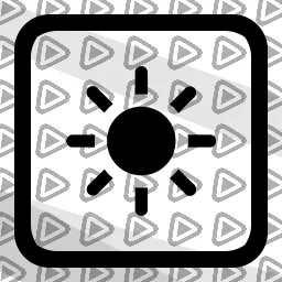 BlackWhite - Streamdeck Icon (Light Brightness Up)