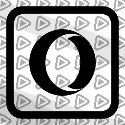BlackWhite - Streamdeck Icon (Opera)
