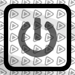 BlackWhite - Streamdeck Icon (Power Off)