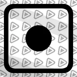 BlackWhite - Streamdeck Icon (Record On)