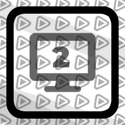 BlackWhite - Streamdeck Icon (Scene 2 Off)
