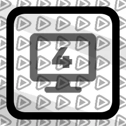 BlackWhite - Streamdeck Icon (Scene 4 Off)