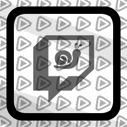 BlackWhite - Streamdeck Icon (Slow Chat Off)